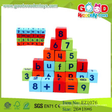 Direct Manufacturer Letter Printing Blocks Learning Wooden Blocks Wooden Letter Blocks